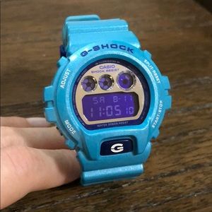 Blue G-Shock Watch full size